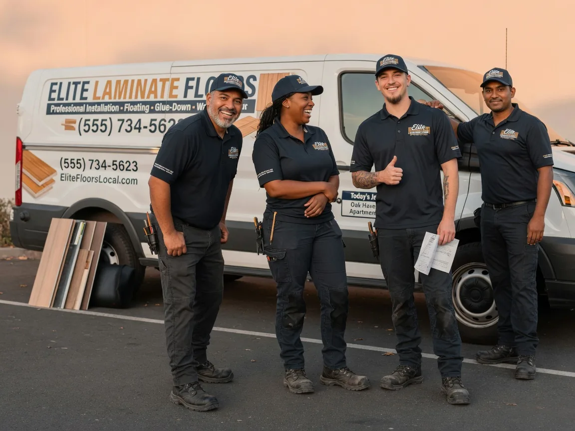 Laminate flooring installation company in Adelphi, OH